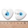 Handmade Evil Eye Lampwork Pendants LAMP-F035-11F-3
