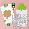 Saint Patrick's Day Carbon Steel Cutting Dies Stencils DIY-WH0309-1587-3