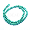 Natural Magnesite Beads Strands G-K244-02-6mm-02-2