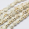 Synthetic Turquoise Beads Strands TURQ-G113-13x18mm-07-2