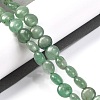 Natural Green Aventurine Beads Strands G-T047-A14-01-2