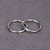 316L Surgical Stainless Steel Hoop Cartilage Earrings WGB51CA-77-1
