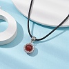 Carnelian Necklaces NJEW-MZ00027-01-2