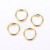 304 Stainless Steel Open Jump Rings X-STAS-O098-01G-16-1