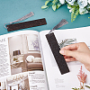 2Pcs 2 Style Blackwood Bookmarks AJEW-PH0001-76-6