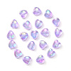 100Pcs Eco-Friendly Transparent Acrylic Beads TACR-YW0001-07D-3