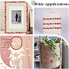 15 Yards Flower Polyester Embroidery Lace Ribbon OCOR-WH0070-77F-5