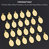 100Pcs Tibetan Style Alloy Pendants TIBEP-UN0001-04-5