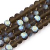 Transparent Glass Beads Strands LS-EGLA-A044-T6mm-MB16-1
