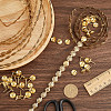 5Bags Flower Iron Decoration Strip FIND-GF0008-41A-G-3