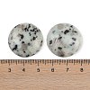 Natural Sesame Jasper Cabochons G-H1596-FR-25mm-14-3