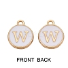 Golden Plated Alloy Charms ENAM-SZ0001-25A-W-2