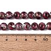 Gold Sand Handmade Lampwork Beads Strands LAMP-N037-08E-4