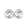 Brass European Beads KK-CBA78C7-33A-P-1