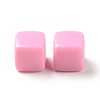 Opaque Acrylic Beads OACR-E015-02G-2