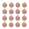 Golden Plated Alloy Enamel Charms LS-ENAM-S118-07F-2