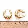 Brass Hoop Earrings KK-T080-95G-3