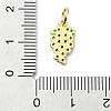 Brass Micro Pave Cubic Zirconia Pendants KK-H475-17G-01-3