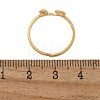 304 Stainless Steel Cuff Rings for Women RJEW-D285-01G-E-2