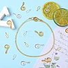 20 Sets 2 Style Alloy Hook and Eye Clasps FIND-YW0007-35-3
