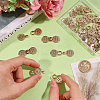 Zinc Alloy Snap Lock Clasps FIND-WH0149-96KCG-3