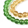 Transparent Glass Beads Strands GLAA-N058-6mm-B01-4