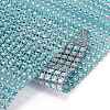24 Rows Plastic Diamond Mesh Wrap Roll DIY-L049-05U-3