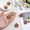 6Pcs Star with Word Doing My Best Enamel Pins JEWB-HY0001-62-3