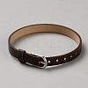 Flat PU Imitation Leather Cord Bracelets for Women Men BJEW-WH20008-03A-2