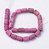 Electroplated Natural Druzy Geode Agate Bead Strands G-P251-C04-2