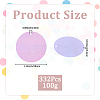 100G PVC Paillette/Sequin Pendants KY-CY0001-22-2