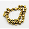Non-Magnetic Synthetic Hematite Beads Strands G-D016-2-2