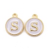 Golden Plated Alloy Charms ENAM-S118-01S-1
