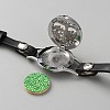 Leather & Alloy Watch Bands AJEW-WH0248-692P-03-3