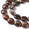 Natural Brecciated Jasper Beads Strands G-K365-B20-03-4