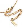 304 Stainless Steel Cable Chains Lariat Necklaces NJEW-F267-17G-3
