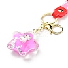 Star & Drink & Bear Acrylic Pendant Keychain KEYC-G050-05LG-4