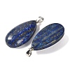 Dyed Natural Lapis Lazuli Pendants GG-CBACB71-02P-08-2