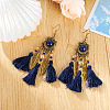 Alloy Round Chandelier Earrings FS-WGD7741-20-1