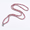 Natural Rhodochrosite Wrap Bracelets BJEW-E329-06C-3