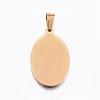 Ion Plating(IP) 304 Stainless Steel Lady of Guadalupe Pendants STAS-H356-32G-2