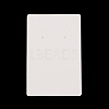 Rectangle Paper Earring Display Cards CDIS-D007-01H-4