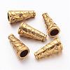 Tibetan Style Alloy Bead Cone TIBEB-00821-AG-NR-1