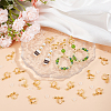 36Pcs Brass Screw On Clip-on Earring Findings KK-SP0001-18G-4