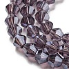 Transparent Electroplate Glass Beads Strands LS-EGLA-A039-T2mm-A04-3