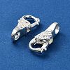 Tibetan Style Alloy Lobster Claw Clasps TIBE-T002-26S-RS-2