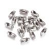 Tarnish Resistant Stainless Steel Ball Chain Connectors STAS-L019C-P-1
