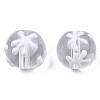 Transparent Glass Beads GLAA-TAC0010-05-4