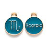 Alloy Enamel Pendants ENAM-S124-01B-05L-1