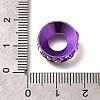 Brass Rhinestone Spacer Beads KK-M313-44D-01-2